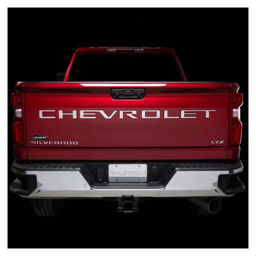 Putco 55551GM 2020 Chevy Silv 2500/3500 - SS Tailgate Letters CHEVROLET - Stamped Version Chevrolet Letters