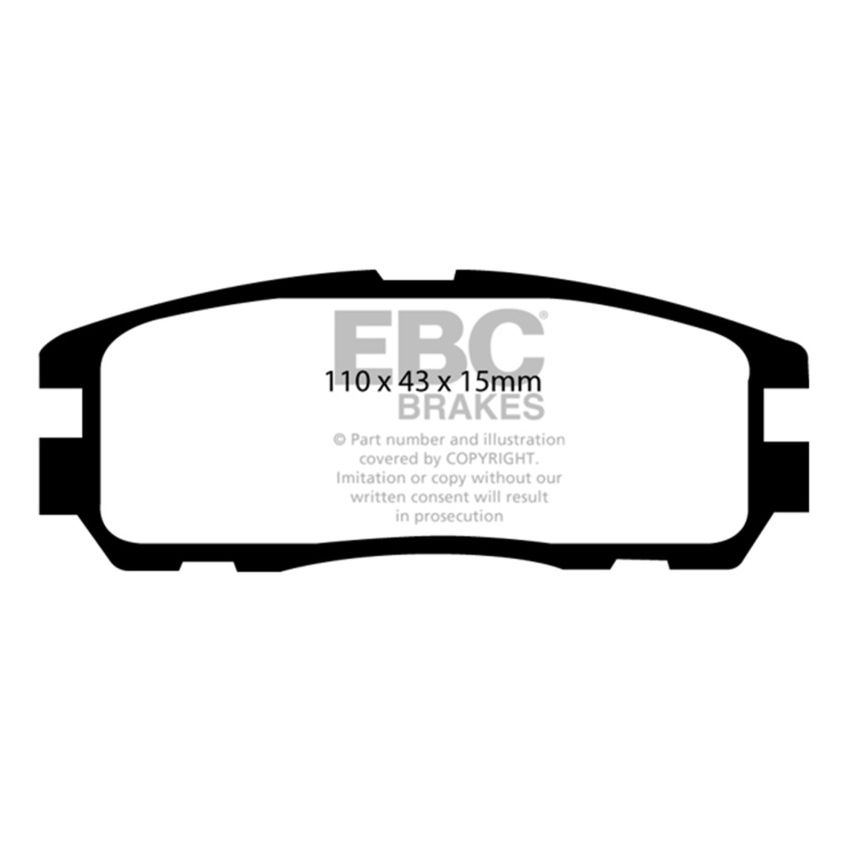 EBC UD580 96-98 Acura SLX 3.2 Ultimax2 Rear Brake Pads