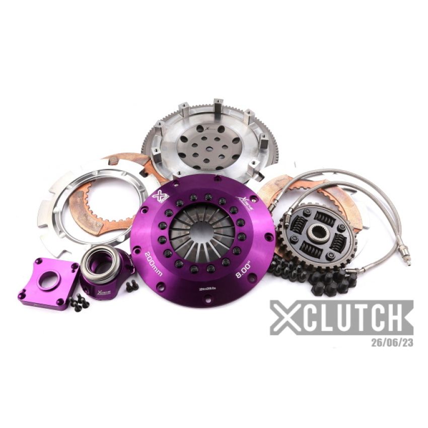 XClutch XKMI20682-2B Clutch - 8in Twin Sprung Ceramic
