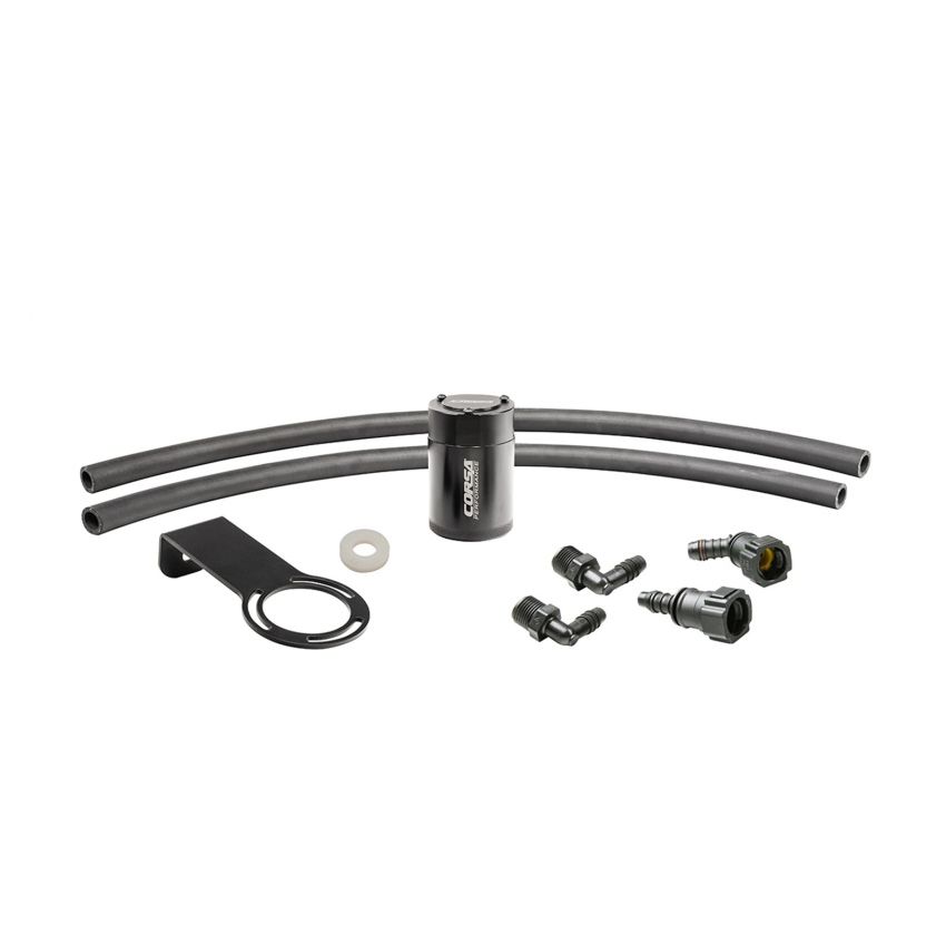 Corsa 16-22 Chevrolet Camaro SS Coupe 6.2L V8 (RWD) Aluminum Oil Catch Can w/Mounting Bracket