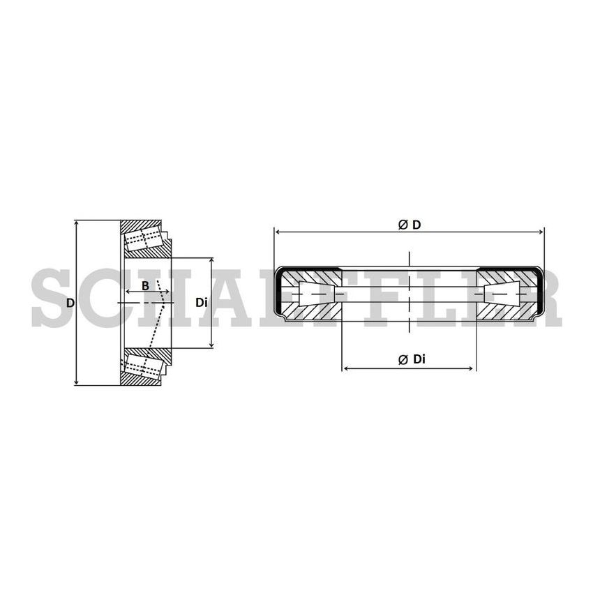 Schaeffler K1380 Schaeffler Cone