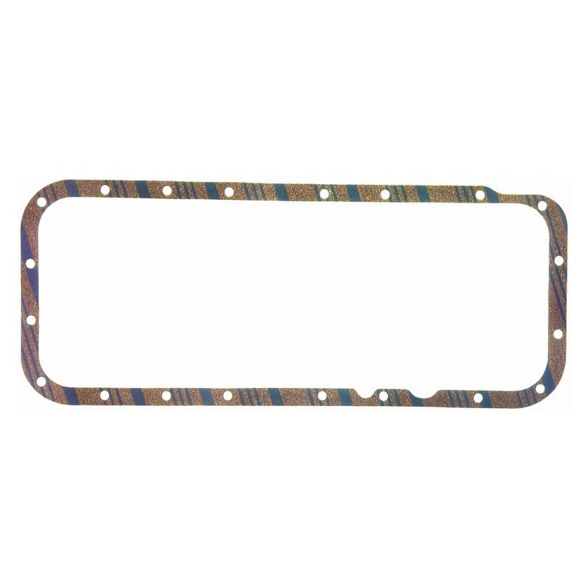 FEL PRO GASKETS OS 11729 C-1 Engine Oil Pan Gasket Set 20 Bolt Hole One Piece Gasket
