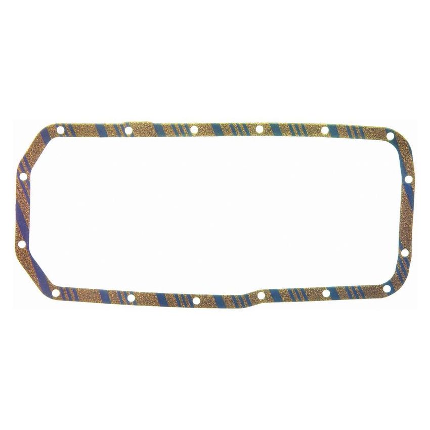FEL PRO GASKETS OS 13397 C-1 Engine Oil Pan Gasket Set Blue Stripe cork-rubber