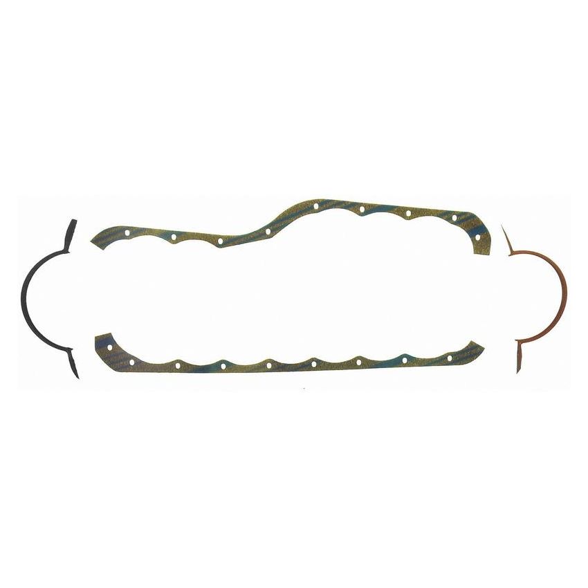 FEL PRO GASKETS OS 30297 C Engine Oil Pan Gasket Set Blue Stripe cork-rubber