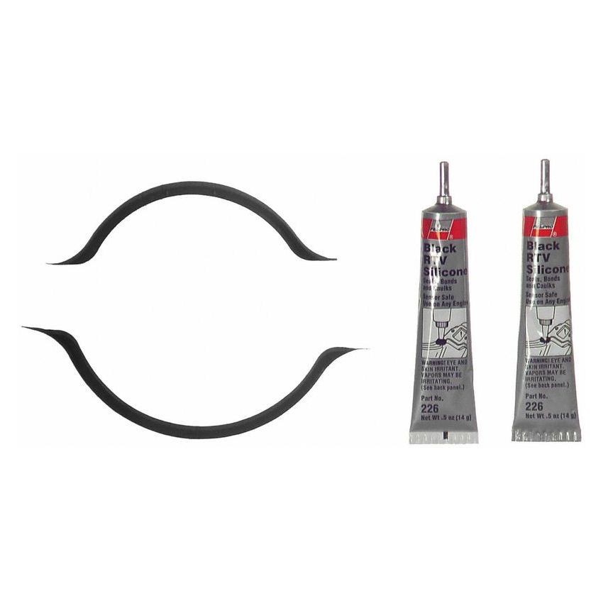 FEL PRO GASKETS OS 30633 R Engine Oil Pan Gasket Set RTV silicone w/Rubber end seals