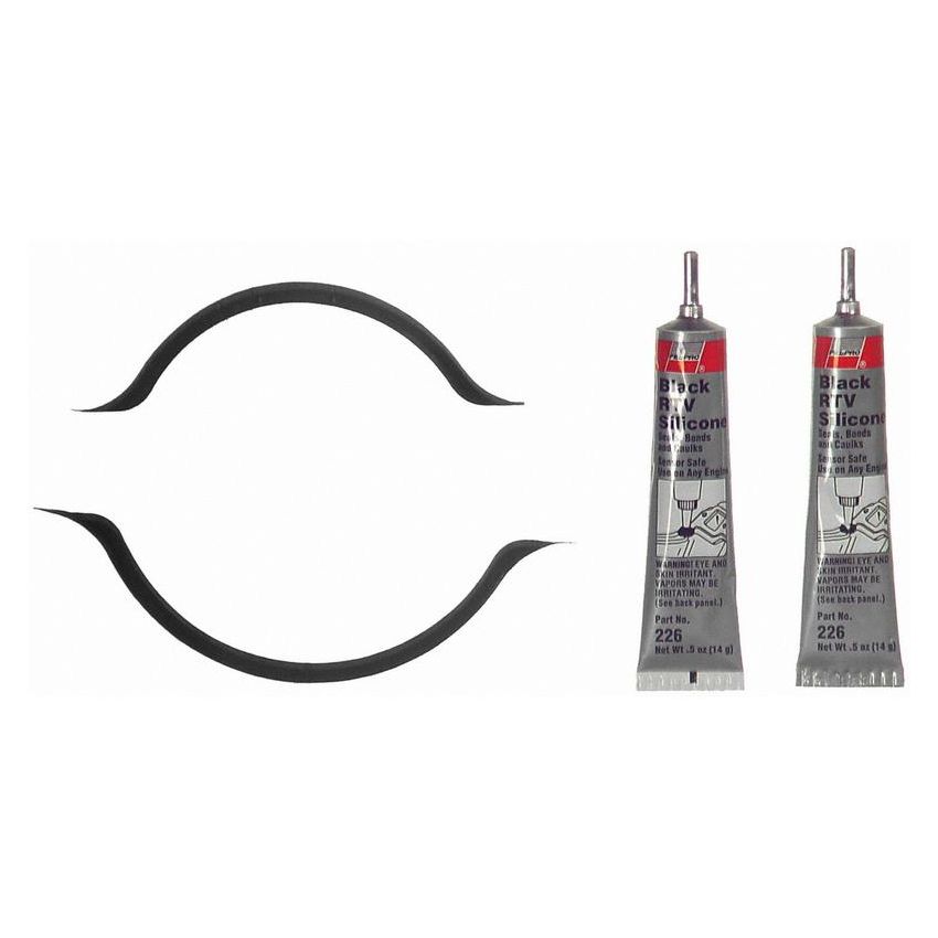 FEL PRO GASKETS OS 30633 R Engine Oil Pan Gasket Set RTV silicone w/Rubber end seals