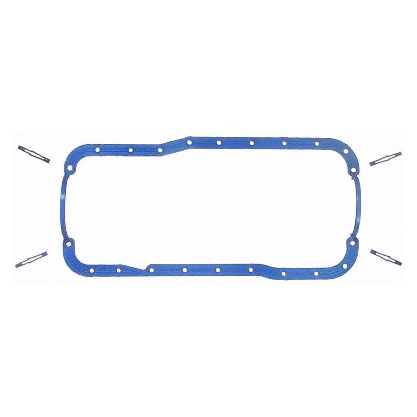 FEL PRO GASKETS OS 34508 R Engine Oil Pan Gasket Set PermaDry molded rubber, Oil Pan SnapUps Included