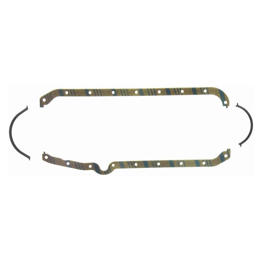 FEL PRO GASKETS OS 5197 C-2 Engine Oil Pan Gasket Set Blue Stripe cork-rubber