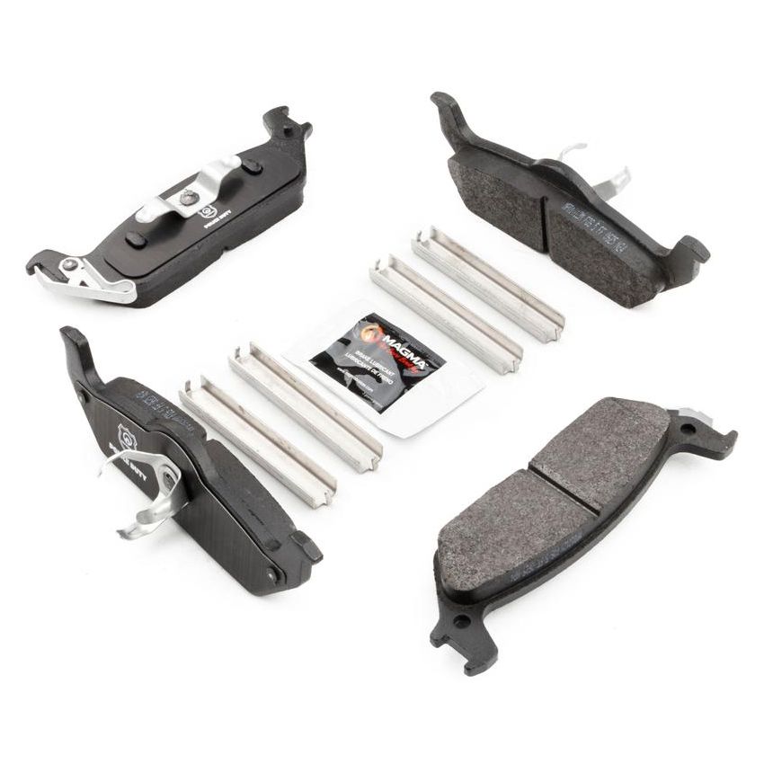 MAGMA BRAKE MPD1012M MAGMA Police Duty MPD1012M Semi-Metallic Brake Pads