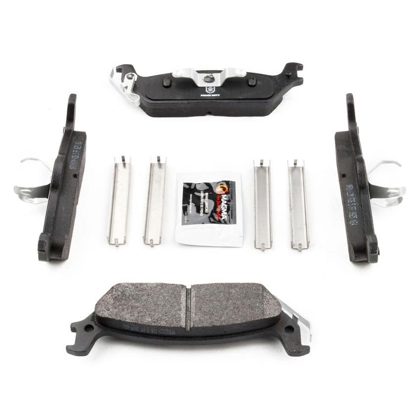 MAGMA BRAKE MPD1012M MAGMA Police Duty MPD1012M Semi-Metallic Brake Pads