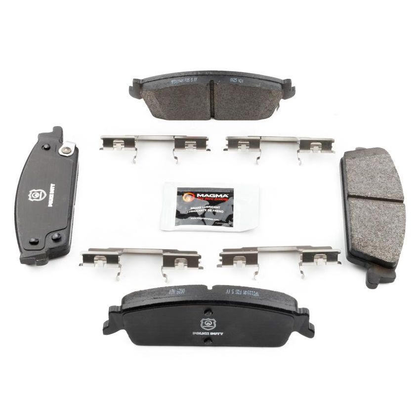 MAGMA BRAKE MPD1194M MAGMA Police Duty MPD1194M Semi-Metallic Brake Pads