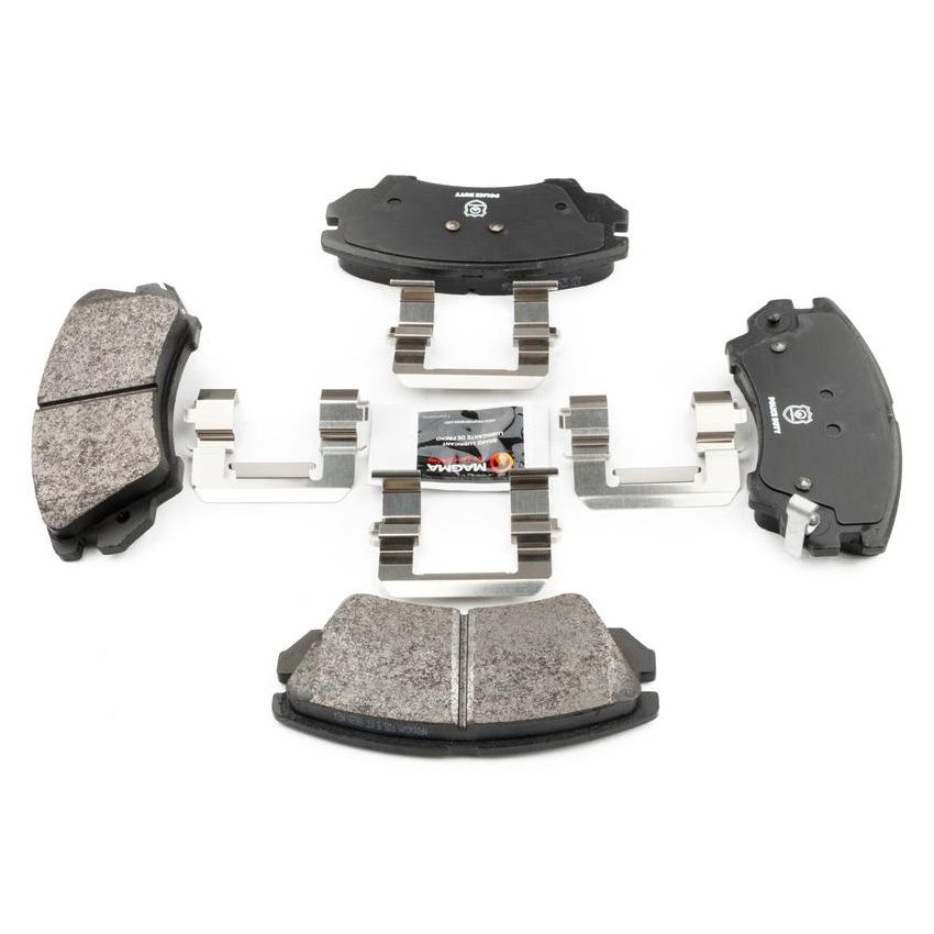 MAGMA BRAKE MPD1404M MAGMA Police Duty MPD1404M Semi-Metallic Brake Pads