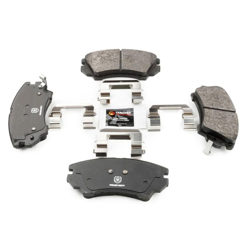 MAGMA BRAKE MPD1404M MAGMA Police Duty MPD1404M Semi-Metallic Brake Pads