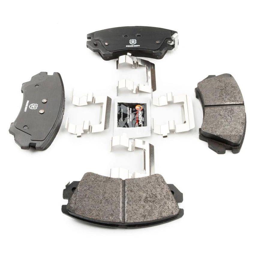 MAGMA BRAKE MPD1404M MAGMA Police Duty MPD1404M Semi-Metallic Brake Pads
