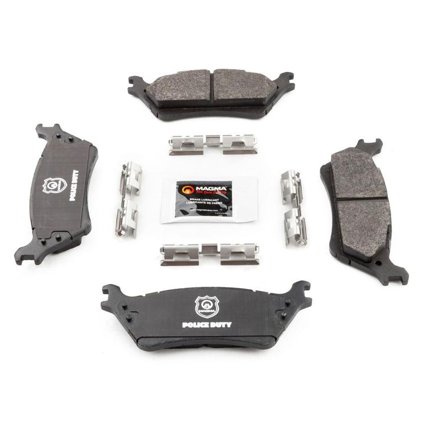 MAGMA BRAKE MPD1602M MAGMA Police Duty MPD1602M Semi-Metallic Brake Pads