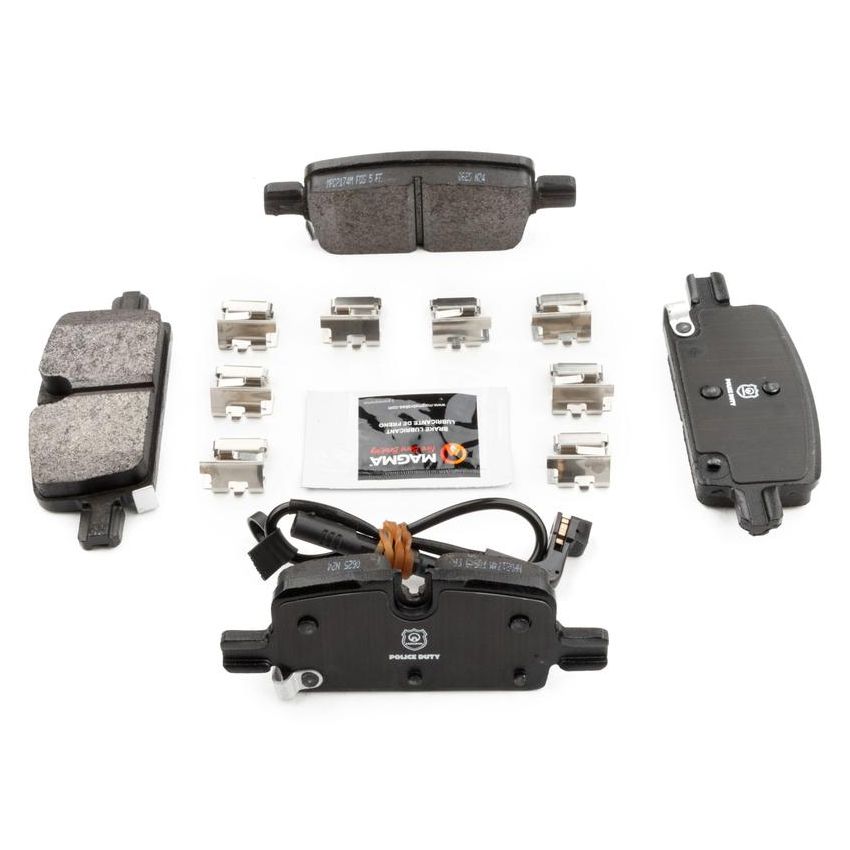MAGMA BRAKE MPD2174M MAGMA Police Duty MPD2174M Semi-Metallic Brake Pads