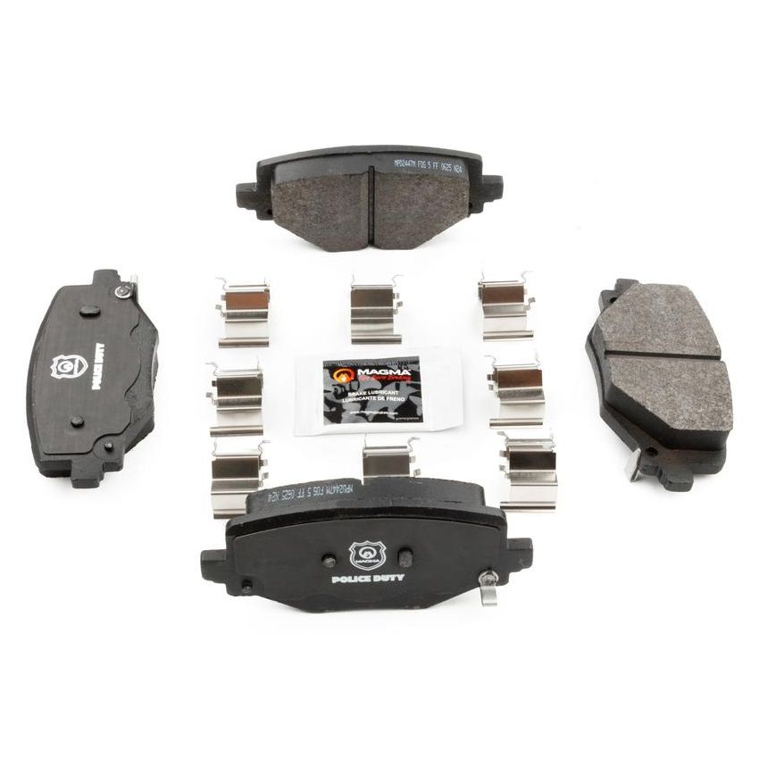 MAGMA BRAKE MPD2447M MAGMA Police Duty MPD2447M Semi-Metallic Brake Pads