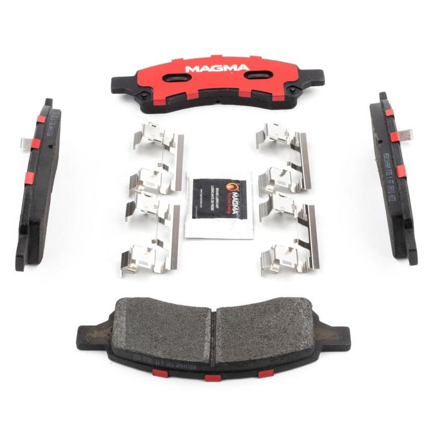 MAGMA BRAKE MSD1169AM MAGMA Severe Duty MSD1169AM Semi-Metallic Brake Pads