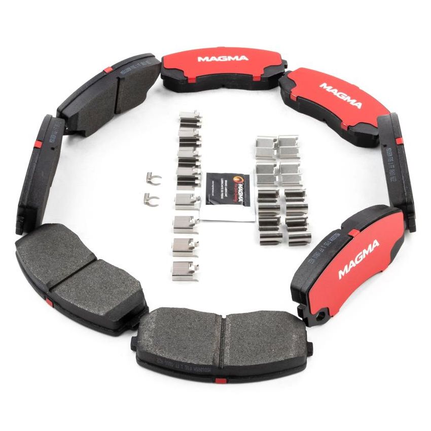 MAGMA BRAKE MSD1265M MAGMA Severe Duty MSD1265M Semi-Metallic Brake Pads