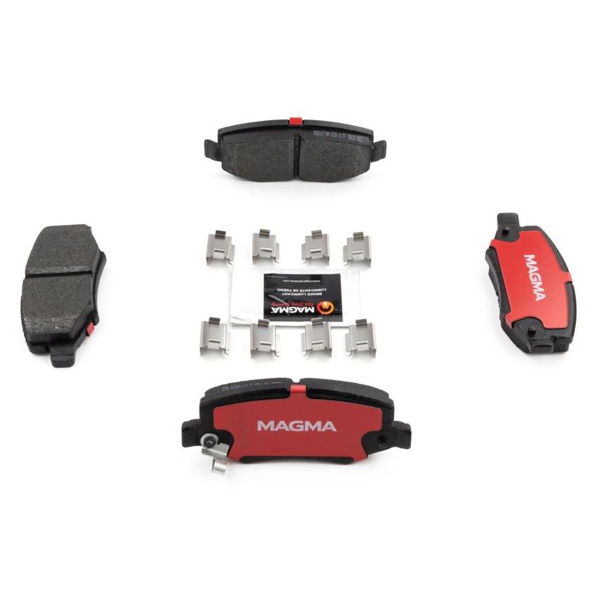 MAGMA BRAKE MSD1274M MAGMA Severe Duty MSD1274M Semi-Metallic Brake Pads