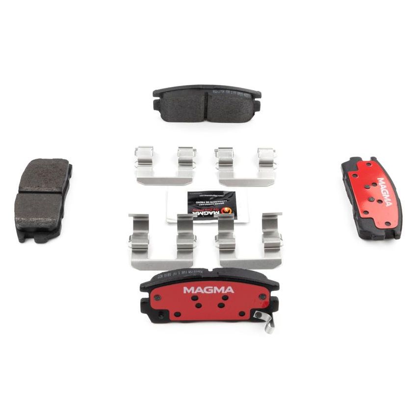 MAGMA BRAKE MSD1275M MAGMA Severe Duty MSD1275M Semi-Metallic Brake Pads