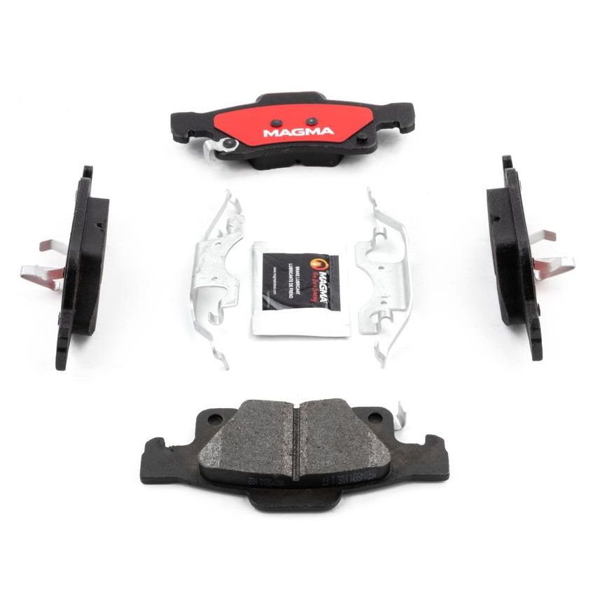 MAGMA BRAKE MSD1498M MAGMA Severe Duty MSD1498M Semi-Metallic Brake Pads