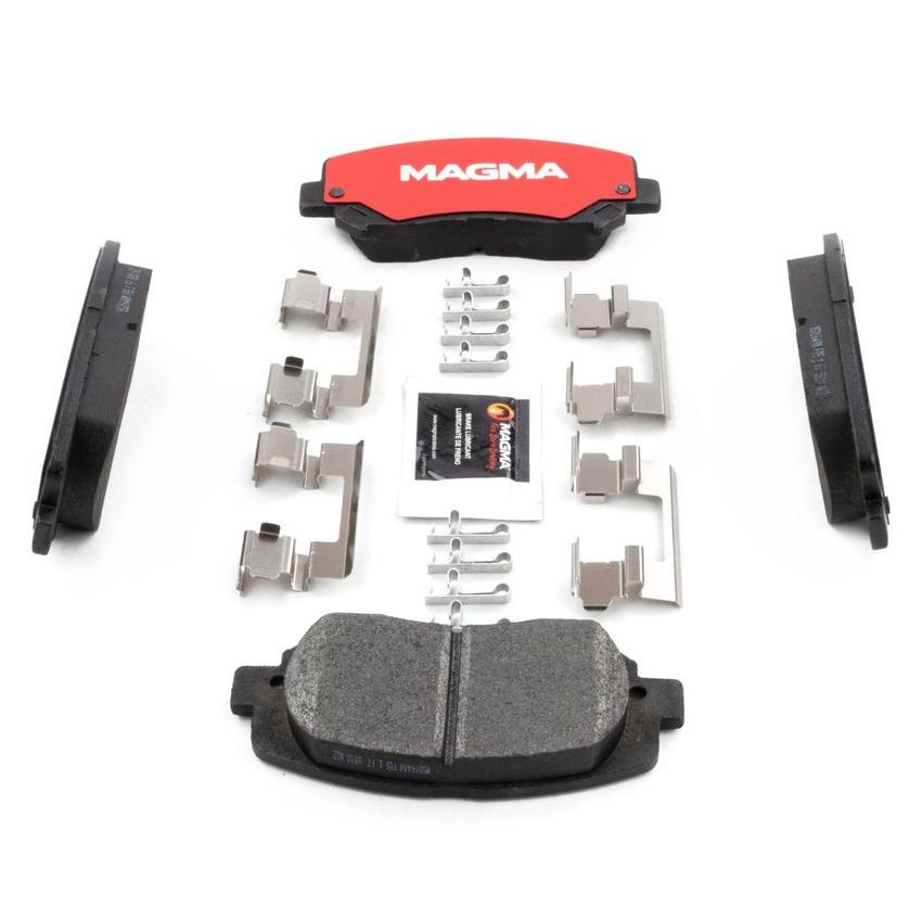 MAGMA BRAKE MSD1640M MAGMA Severe Duty MSD1640M Semi-Metallic Brake Pads