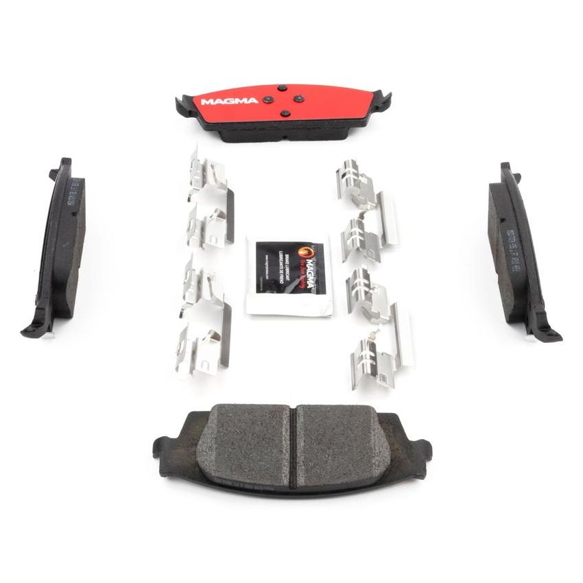 MAGMA BRAKE MSD1707M MAGMA Severe Duty MSD1707M Semi-Metallic Brake Pads