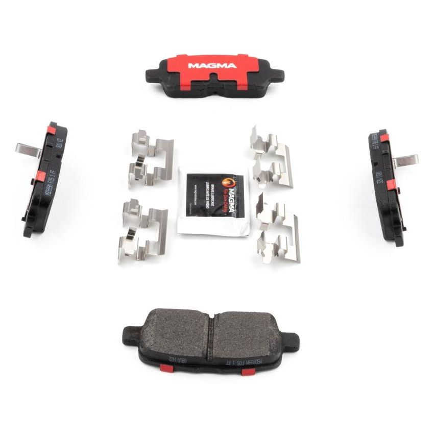 MAGMA BRAKE MSD999M MAGMA Severe Duty MSD999M Semi-Metallic Brake Pads