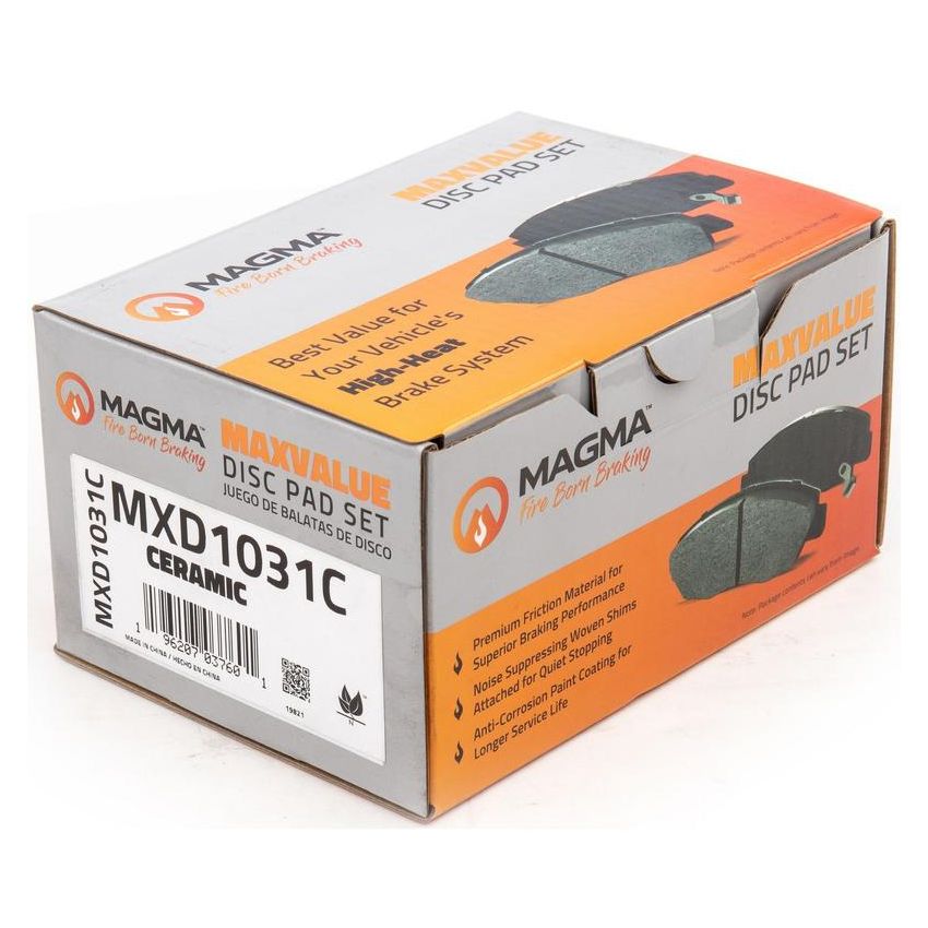 MAGMA BRAKE MXD1031C MAGMA MaxValue MXD1031C Ceramic Brake Pads