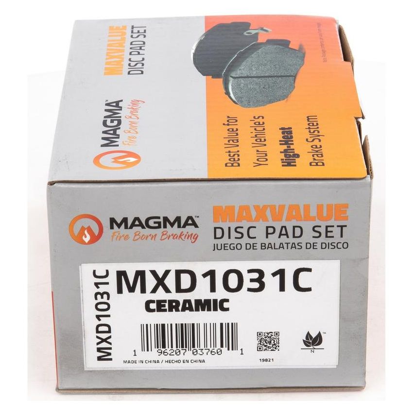 MAGMA BRAKE MXD1031C MAGMA MaxValue MXD1031C Ceramic Brake Pads
