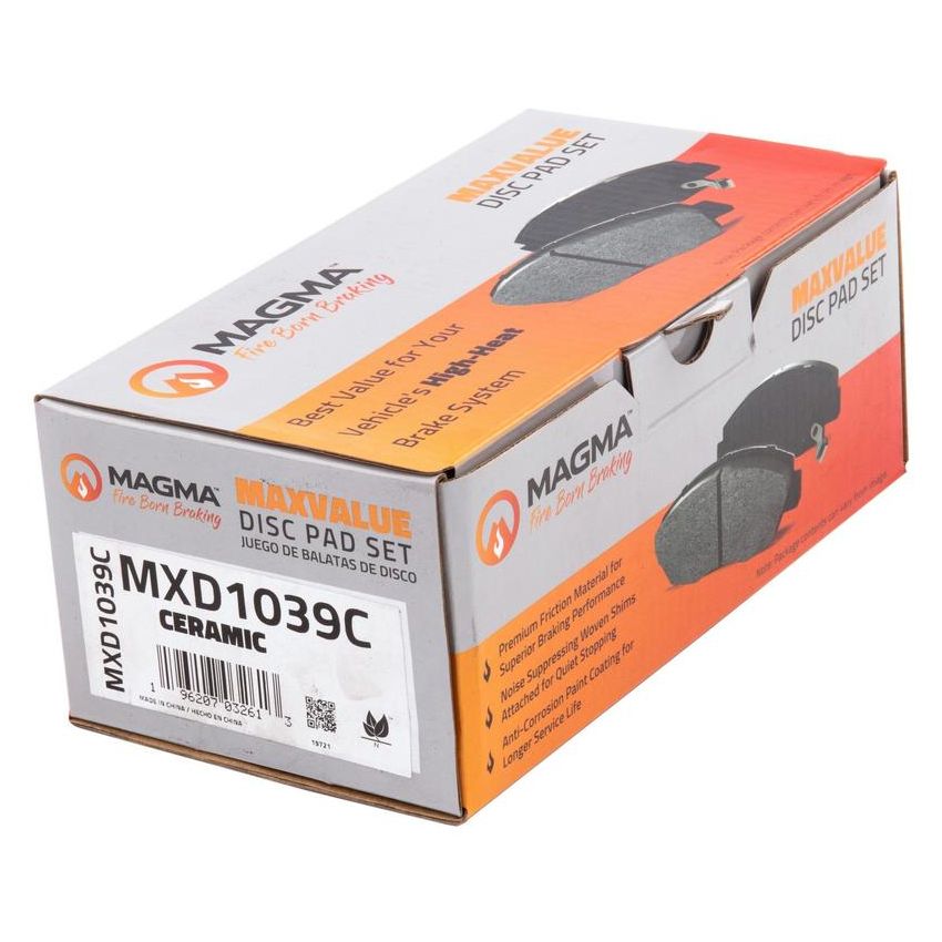 MAGMA BRAKE MXD1039C MAGMA MaxValue MXD1039C Ceramic Brake Pads
