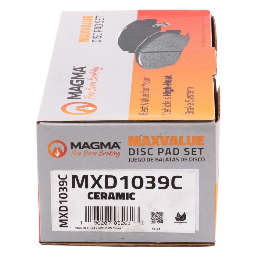 MAGMA BRAKE MXD1039C MAGMA MaxValue MXD1039C Ceramic Brake Pads