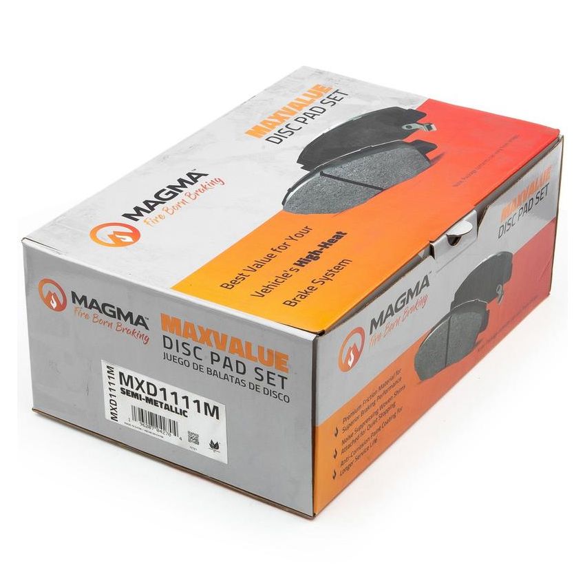 MAGMA BRAKE MXD1111M MAGMA MaxValue MXD1111M Semi-Metallic Brake Pads