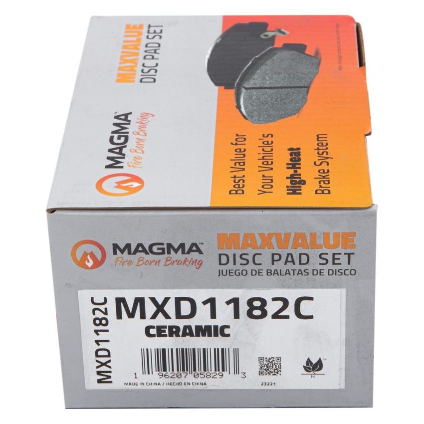 MAGMA BRAKE MXD1182C MAGMA MaxValue MXD1182C Ceramic Brake Pads