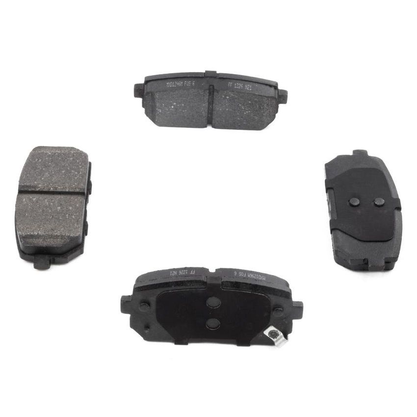 MAGMA BRAKE MXD1296M MAGMA MaxValue MXD1296M Semi-Metallic Brake Pads