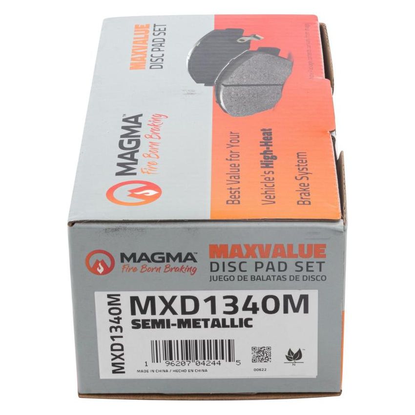 MAGMA BRAKE MXD1340M MAGMA MaxValue MXD1340M Semi-Metallic Brake Pads