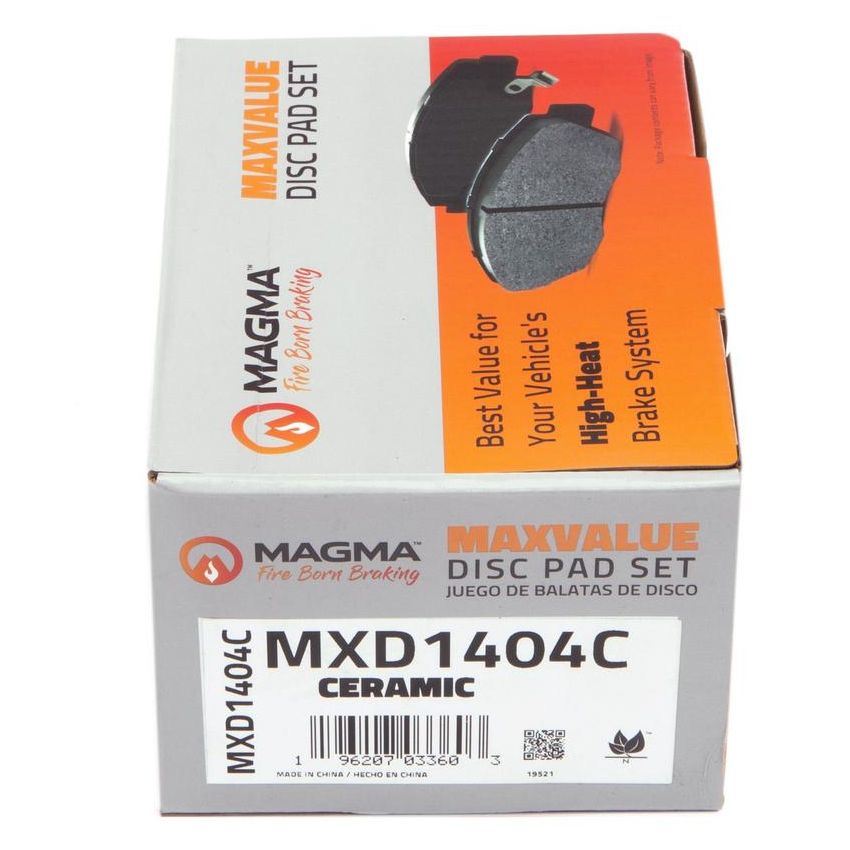 MAGMA BRAKE MXD1404C MAGMA MaxValue MXD1404C Ceramic Brake Pads