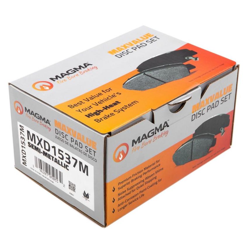 MAGMA BRAKE MXD1537M MAGMA MaxValue MXD1537M Semi-Metallic Brake Pads