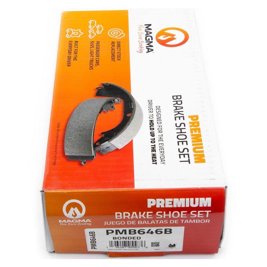 MAGMA BRAKE PMB646B MAGMA Premium PMB646B Parking Brake Shoes