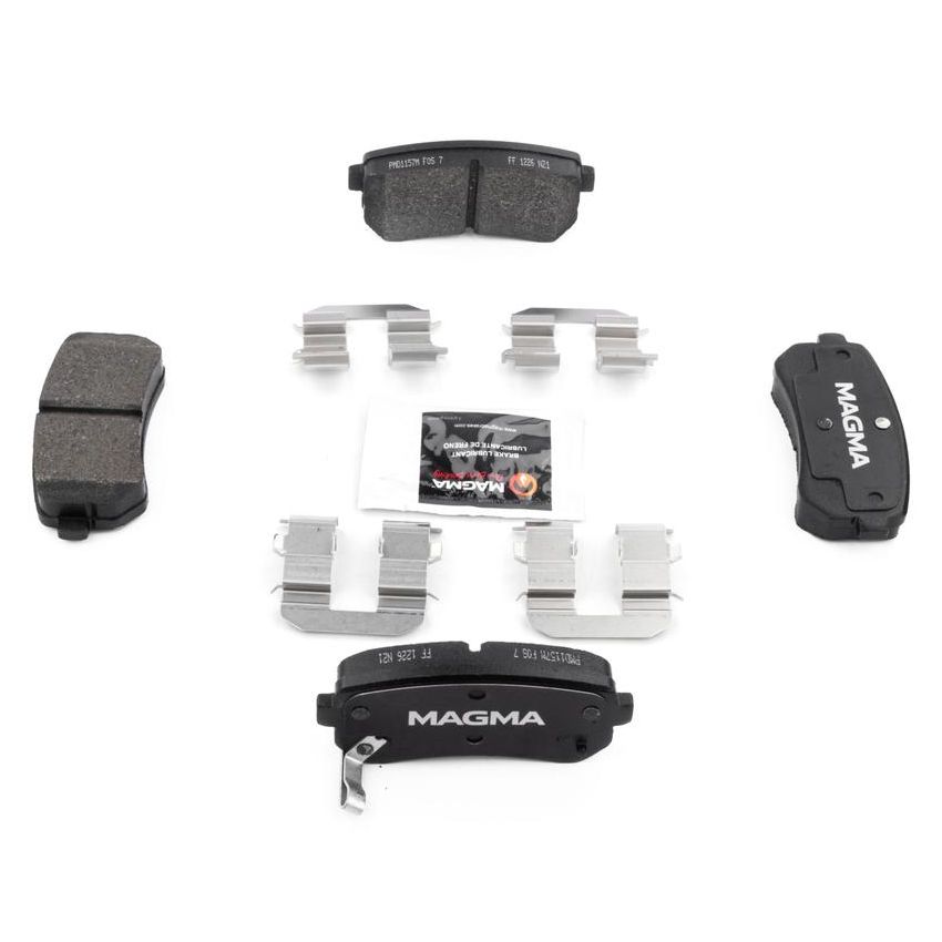 MAGMA BRAKE PMD1157M MAGMA Premium PMD1157M Semi-Metallic Brake Pads