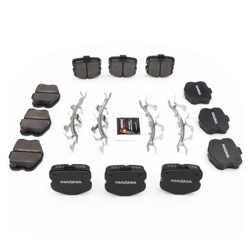 MAGMA BRAKE PMD1185M MAGMA Premium PMD1185M Semi-Metallic Brake Pads