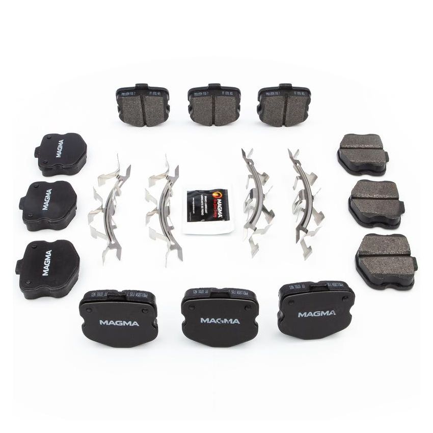 MAGMA BRAKE PMD1185M MAGMA Premium PMD1185M Semi-Metallic Brake Pads