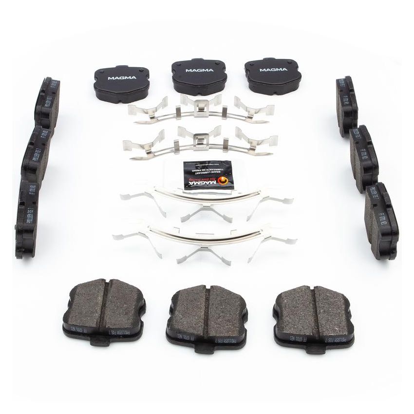 MAGMA BRAKE PMD1185M MAGMA Premium PMD1185M Semi-Metallic Brake Pads