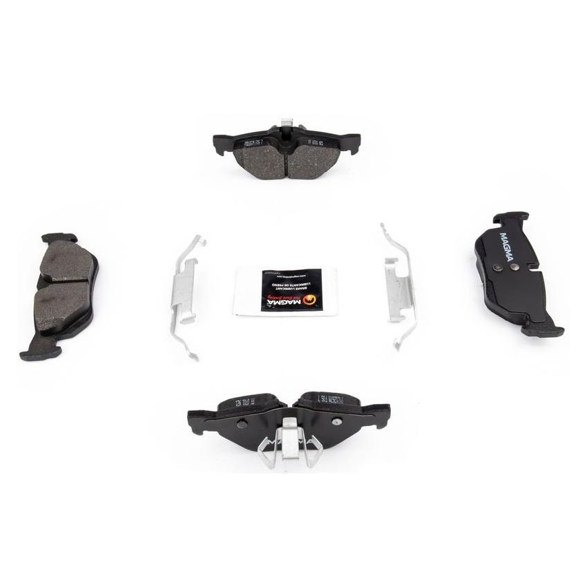 MAGMA BRAKE PMD1267M MAGMA Premium PMD1267M Semi-Metallic Brake Pads