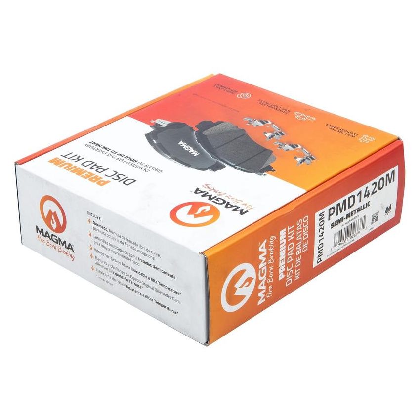 MAGMA BRAKE PMD1420M MAGMA Premium PMD1420M Semi-Metallic Brake Pads