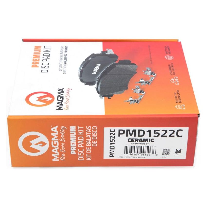 MAGMA BRAKE PMD1522C MAGMA Premium PMD1522C Ceramic Brake Pads