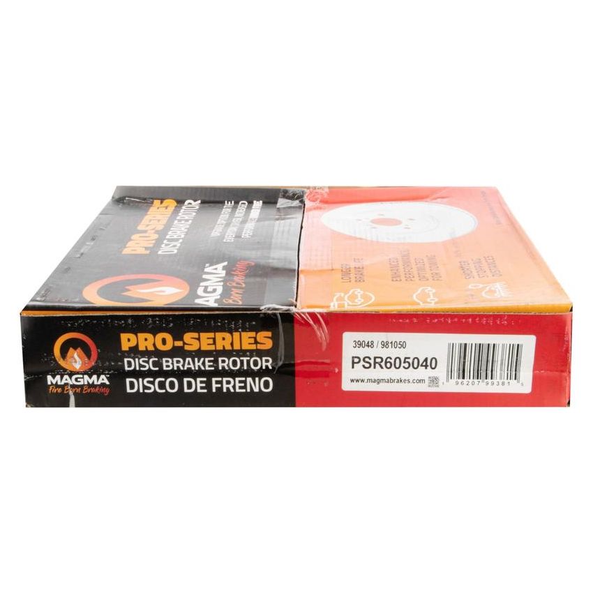 MAGMA BRAKE PSR605040 MAGMA Pro-Series PSR605040 Coated Disc Brake Rotor