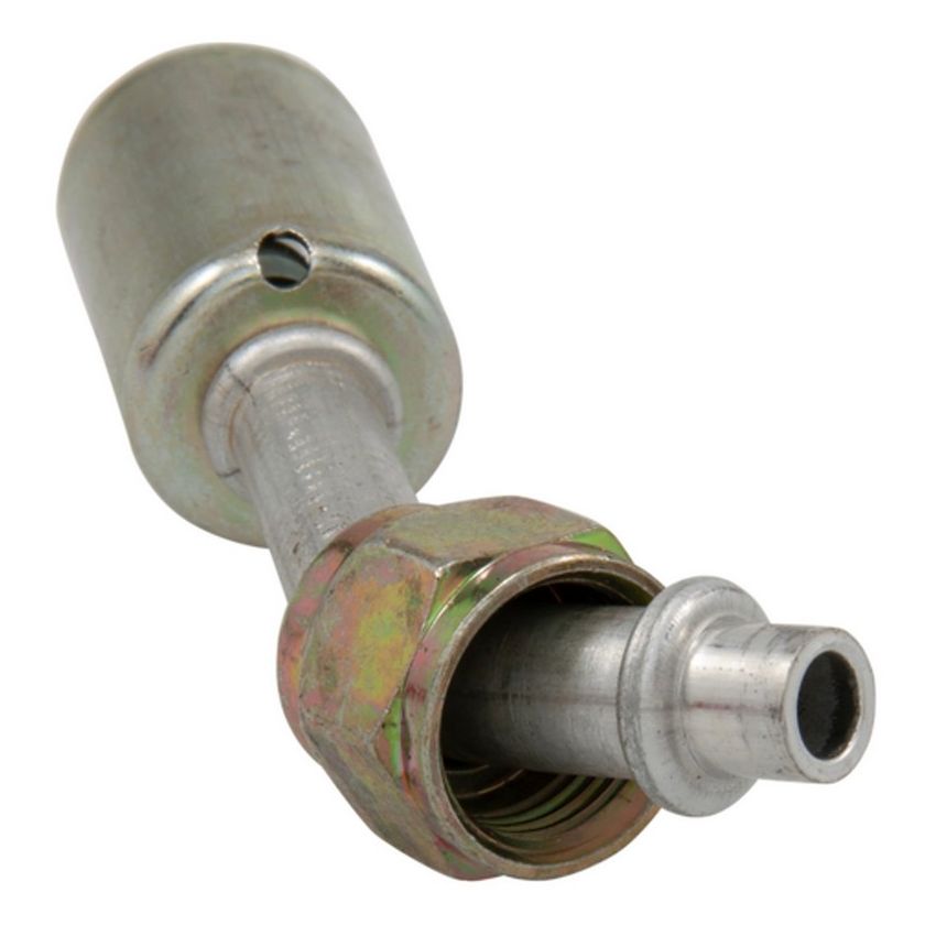 Four Seasons 14106 45 Degree Female O-Ring, Aluminum, Standard Diameter Beadlock, A/C Fitting