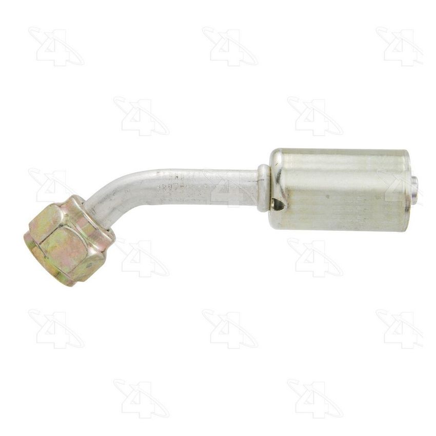 Four Seasons 14106 45 Degree Female O-Ring, Aluminum, Standard Diameter Beadlock, A/C Fitting